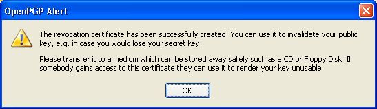 Revocation Certificate