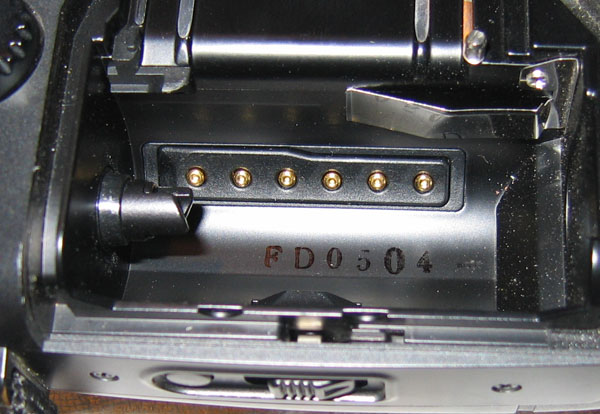 EOS600 - produktionskode i filmmagasinet. Dette er fra maj 1989.